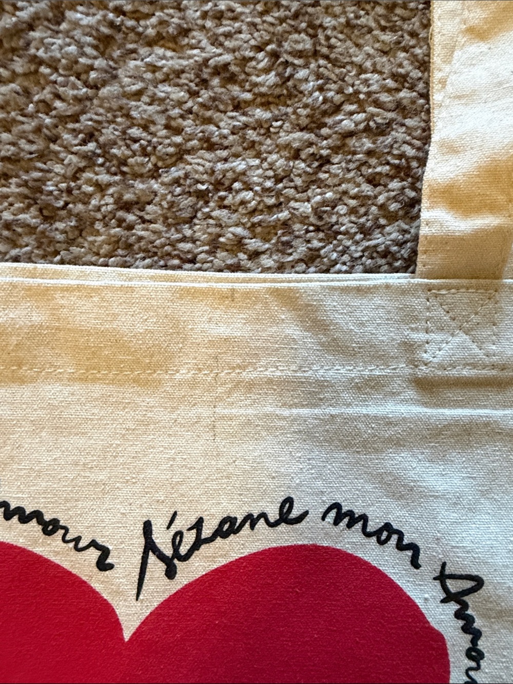 Sezane tote bag - Picture 3 of 6
